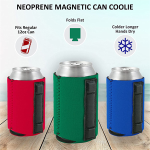 magnetic neoprene can cooler