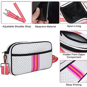 neoprene crossbody bag for women