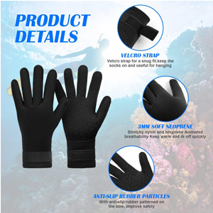 neoprene wetsuit gloves