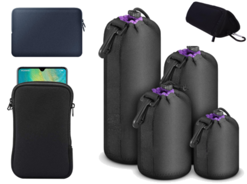 neoprene pouches