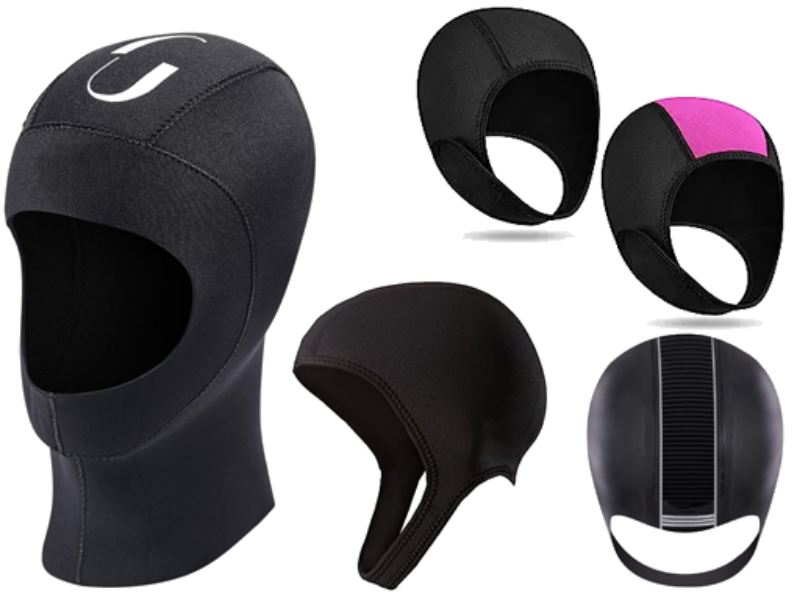 neoprene swim cap