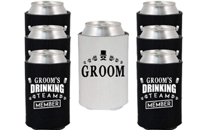 groomsmen koozies