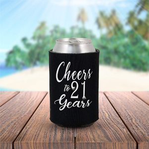 wedding party favor koozies