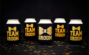 custom wedding can coolers