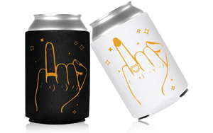 wedding beer koozies