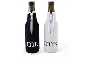 personalized koozies wedding