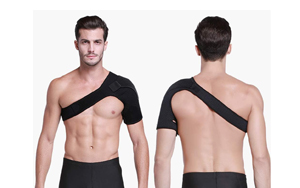 neoprene double shoulder support