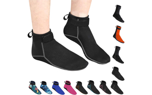 neoprene heat tech warmth swim socks