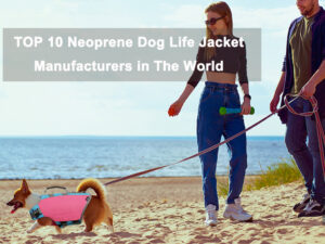 neoprene dog life jacket