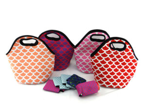 Neoprene lunch bags