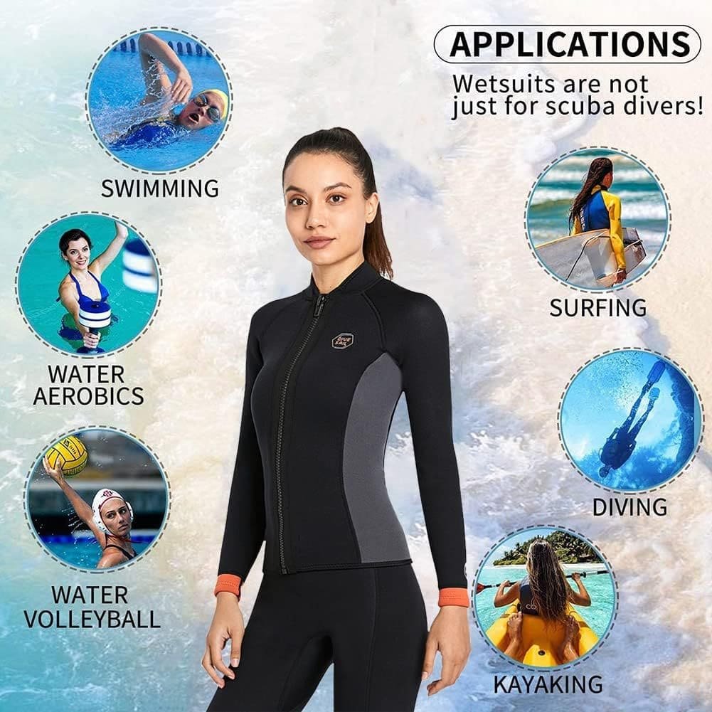 4.Which wetsuit thickness is best for different water temperatures